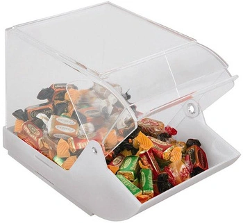 Vystavovací kontajner, biely, 23x14x15.5 cm | APS 11884