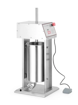 Elektrická vertikálna plnička klobás 15l | HENDI 282083