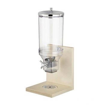 Dávkovač cereálií BRIDGE, čierny, 21x20x55,5 cm, 4,5 l | APS 14987