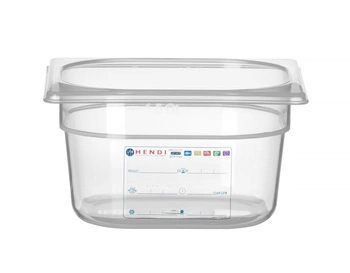 HACCP polypropylén GN 1/6 hrniec 10 cm hlboký HENDI 880470