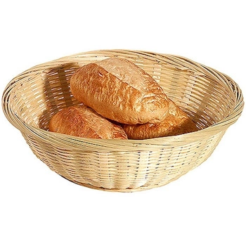 Okrúhly košík na pečivo z polypropylénu, 22 cm | CONTACTO 4884/220