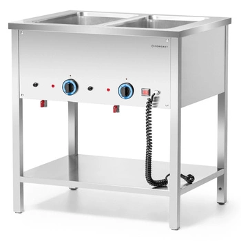 Bemar elektrický voľne stojaci 2xGN 1/1, 1,6 kW, 230 V | FORGAST FG09462