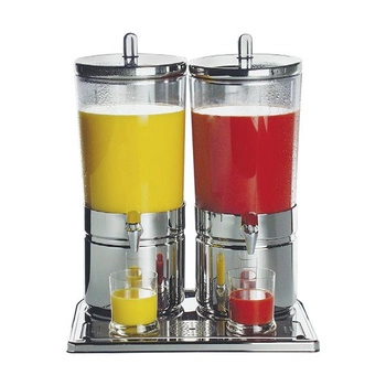Dávkovač na džúsy TOP FRESH dvojitý 2x6 l | APS 10720
