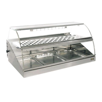 Modulárna chladiaca vitrína 3x GN 1/1, strieborná, 360 l | ROLLER GRILL VHF 1000