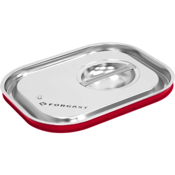 Veko s tesnením pre GN 1/2 z nerezovej ocele | FORGAST FG04112V1