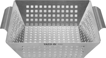 Grilovací kôš 26 x 22 x 7 cm | YATO YG-20140