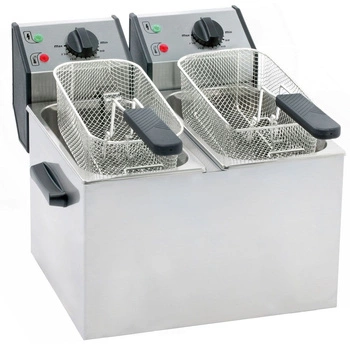 Elektrická fritéza s 2 komorami, 2x5 l, 2x3,2 kW | ROLLER GRILL FD50D