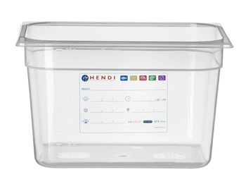 HACCP polypropylén GN 1/2 hrniec 20 cm hlboký HENDI 880159