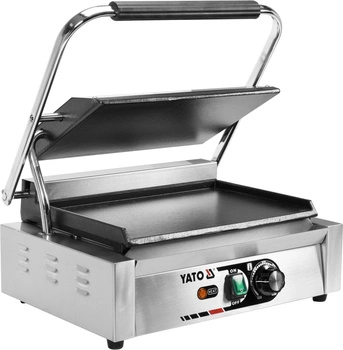 Kontaktný gril Panini s hladkými platňami | YATO YG-04558