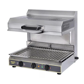 Elektrický salamander 2-zónový, rošt 49,5x37,5 cm, 5 kW, 400 V | ROLLER GRILL SEM 600 PDS