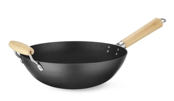 Panvica Wok s drevenou rukoväťou, ø 32 cm HENDI 627907
