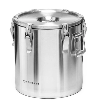 Nízka oceľová termoska 20 l eko | FORGAST FG05120