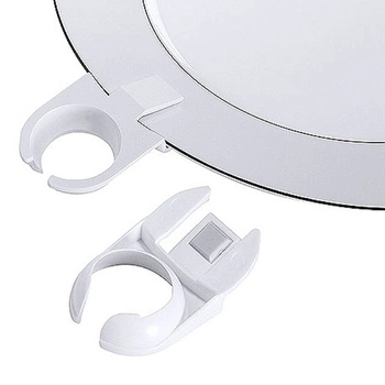 Klip na upevnenie pohára k tanieru, biely | CONTACTO 2082/001