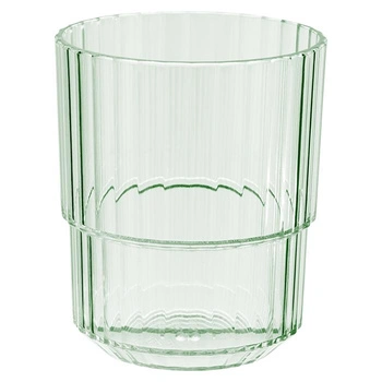 Pohár z tritánu LINEA, zelená farba 300 ml, 8.5x10 cm, sada 48 kusov | APS 10572