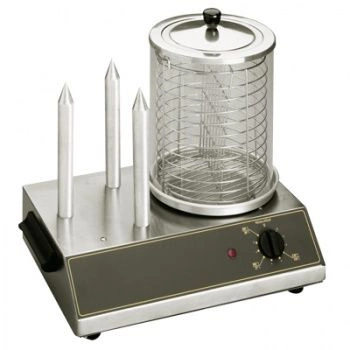 Zariadenie na hot-dogy, 3 hroty, 0.65 kW | ROLLER GRILL CS 3 E