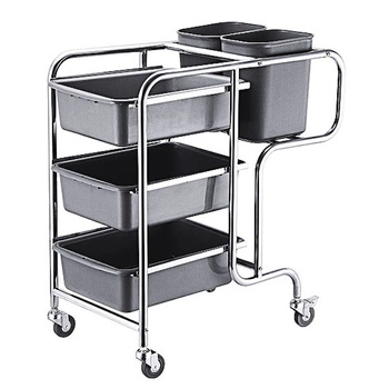 Vozík na upratovanie, 85x45x90 cm | CONTACTO 8108/850