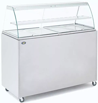 Podstavec pre vyhrievanú vitrínu BMV 40 l, 140x61.5x92 cm | ROLLER GRILL MS 40 I