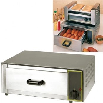 Ohrievač žemlí, 0.7 kW, 54.5x46x22 cm | ROLLER GRILL CB20
