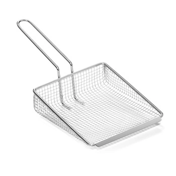 Lopatka na hranolky 20x18 cm, nehrdzavejúca oceľ | FORGAST FG11035