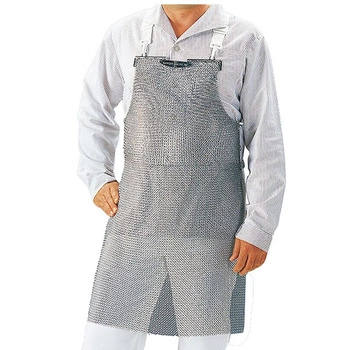 Kuchynská zástera z nehrdzavejúcej ocele, 60 cm šírka, 85 cm dĺžka | CONTACTO 6556/055