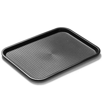 Podnos na rýchle občerstvenie čierny 40x30 cm | FORGAST FG12523