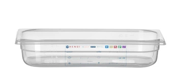 HACCP polypropylénová nádoba GN 1/3, hĺbka 6,5 cm HENDI 880289