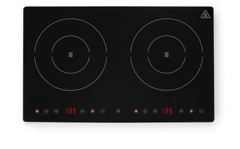 Dvojitá indukčná varná doska Black Line, 3,5 kW, 230 V | HENDI 239414