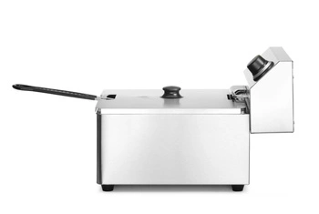 Elektrická fritéza Blue Line, 4 l, 3 kW, studená zóna | HENDI 205808