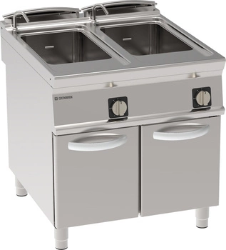 Plynový varič cestovín, 2 x 40 l GN 1/1 30 kW | TECNOINOX 313071