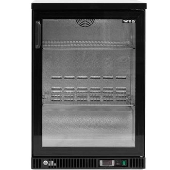 Chłodziarka do butelek, 142 l, aluminium, dynamiczne chłodzenie, automatyczne odszranianie | YATO YG-05350