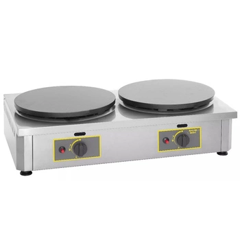 Dvojitý plynový stroj na palacinky - 2x40cm | ROLLER GRILL CDG 400