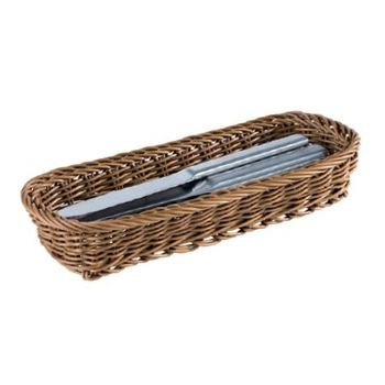 Košík na príbory hnedý | APS 40010