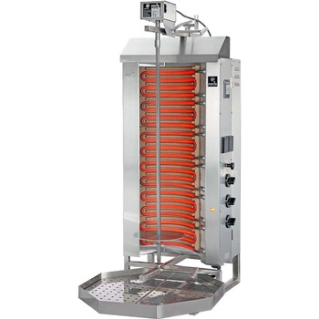 Gyros (kebab) elektrický, 50 kg, 9 kW, 6 vykurovacích zón | POTIS E-3