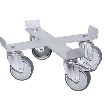 Podstavec pre nádobu na 4 kolieskach, mobilný | CONTACTO 3095/100