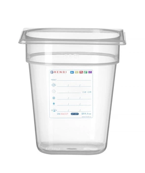 HACCP polypropylén GN 1/6 hrniec 20 cm hlboký HENDI 880456