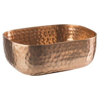 Miska CRAFT z hliníka, 15.5x12x5.5 cm, 700 ml, medená farba | APS 40691