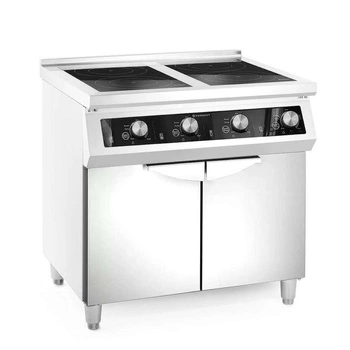 Indukčná varná doska so 4 varnými zónami na podstavci 4x5000 W | FORGAST FG09035