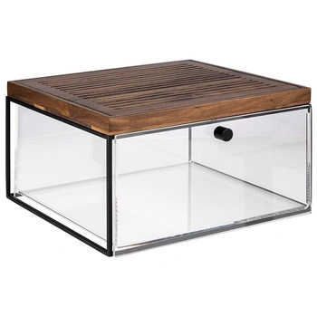 Zásuvka na pečivo s doskou na krájanie, 35.4x32.5x20 cm | APS 910