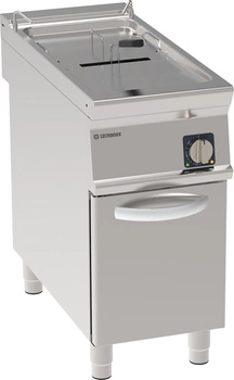 Elektrická jednokomorová fritéza 21 l 20 kW s uzavretou základňou | TECNOINOX 316085
