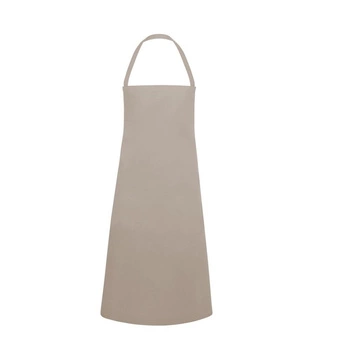 Kuchárska zástera Basic 75 x 100 cm pieskovej farby | KARLOWSKY BLS 3-19-Stck