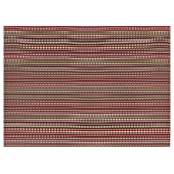 Podložka na stôl FINO, PVC, červeno-oranžová,, 45x33x0.1 cm | APS 60510