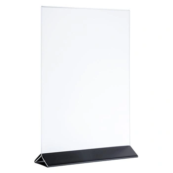 Držiak na menu formát A6, 2-dielny, 10.5x7x17 cm | APS 71527