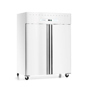 Chladnička 2-dverová GN 2/1 1476 l, lakovaná, biela | FORGAST FG07214