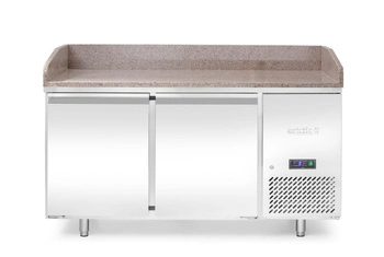 Chladiaci stôl na pizzu 2-dverový, 250 l, 151x80x87.5 cm | ARKTIC 220245