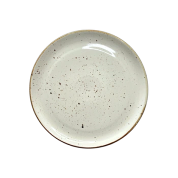 Tanier plytký Still Rustic krémový 27 cm | KERA CERAMIKA 14.2.RUSTIC KRÉM