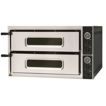 Pec na pizzu 2-komorový, 2x4x35 cm, 9.6 kW, 400 V | FORGAST FG09562