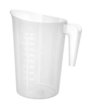 Polypropylénová odmerka 5 l | HENDI 567852