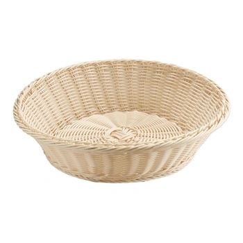 Košík na pečivo z polypropylénu, EKONOMIC, svetlý béžový, 39x10 cm | APS-40144
