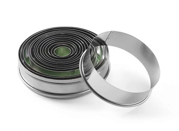 Forma na krájanie, okrúhla - sada 14 kusov | HENDI 673416