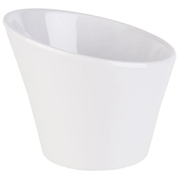 Miska CASUAL MAXI biela z melamínu, 12x9.5 cm, 300 ml | APS 84216